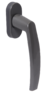 Ручка оконная, VICTORY, алюм, 8-позиционная,35 штифт, Титан, (1к - 60 шт.)